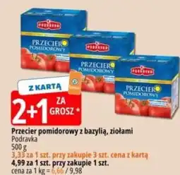 E.Leclerc Przecier pomidorowy z bazylią, ziołami Podravka oferta