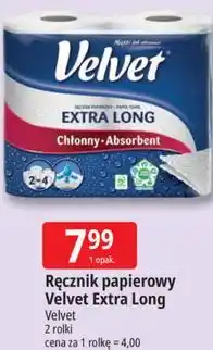 E.Leclerc Ręcznik papierowy Velvet Extra Long oferta