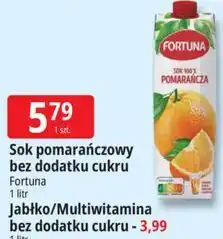 E.Leclerc Sok pomarańczowy bez dodatku cukru Fortuna oferta