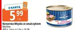 E.Leclerc Konserwa Mięsko ze smalczykiem Morliny oferta