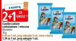 E.Leclerc Ciastko Lubisie czekoladowe / mleczne Mondelez oferta
