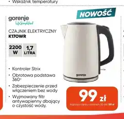 Max Elektro Czajnik elektryczny K17OWR Gorenje oferta