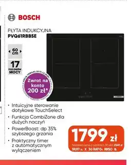 Max Elektro Płyta indukcyjna PVQ61RBB5E Bosch oferta