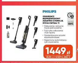 Max Elektro Odkurzacz bezprzewodowy AquaTrio z funkcją mycia XW7264/11 Philips oferta