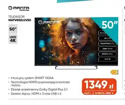 Max Elektro Telewizor MATV002LUV50 Manta oferta
