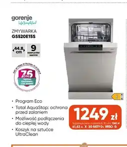 Max Elektro Zmywarka GS520E15S Gorenje oferta