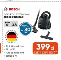 Max Elektro Odkurzacz workowy Serie 2 BGLS2BA3H Bosch oferta