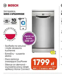 Max Elektro Zmywarka Serie 2 SPS2HMI02E Bosch oferta