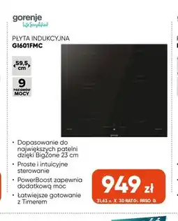 Max Elektro Płyta indukcyjna GI601FMC Gorenje oferta