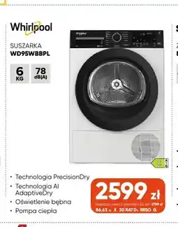 Max Elektro Suszarka WD95WBBPL Whirlpool oferta
