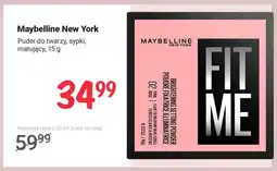 Rossmann Puder do twarzy sypki matujący Maybelline New York oferta