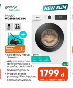 Max Elektro Pralka WG2PS84A32/PL Gorenje oferta