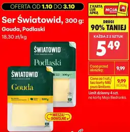 Biedronka Ser Światowid gouda oferta