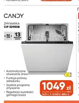 Max Elektro Zmywarka Cip 3D9E0B Candy oferta