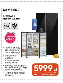 Max Elektro Lodówka RS80F64JEBEO Samsung oferta