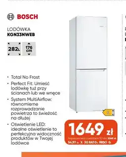 Max Elektro Lodówka KGN33NWEB Bosch oferta