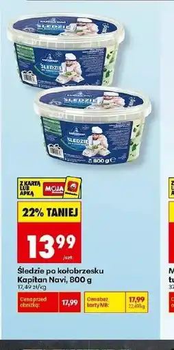 Biedronka Śledzie Kapitan Navi oferta