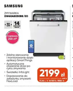Max Elektro Zmywarka DW60A8050BB/EO Samsung oferta
