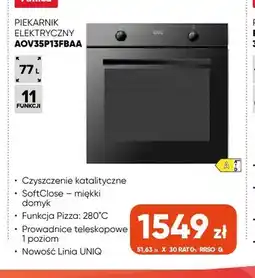 Max Elektro Piekarnik elektryczny AOV35P13FBAA Amica oferta