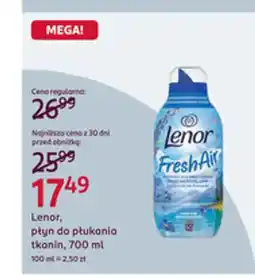 Rossmann Płyn do płukania Lenor oferta