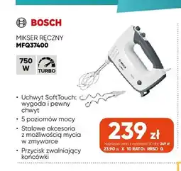Max Elektro Mikser ręczny MFQ37400 Bosch oferta