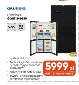 Max Elektro Lodówka GQN21245GBN Grundig oferta