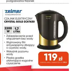 Max Elektro Czajnik elektryczny Crystal Gold ZCK7630 Zelmer oferta
