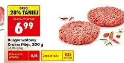 Biedronka Burger Kraina Mięs oferta