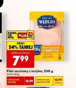 Biedronka Filet z indyka Kraina Wędlin oferta