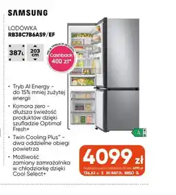 Max Elektro Lodówka RB38C7B6AS9/EF Samsung oferta