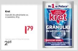 Rossmann Granulki do udrożniania rur w saszetce Kret oferta