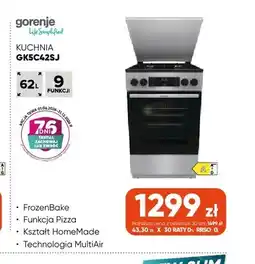 Max Elektro Kuchnia GK5C42SJ Gorenje oferta