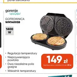 Max Elektro Gofrownica WM1400SB Gorenje oferta