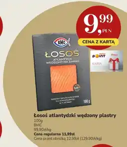 Market Point Łosoś atlantydzki wędzony plastry BMC oferta