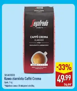 ALDI Kawa ziarnista Caffè Crema Segafredo oferta