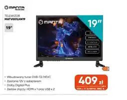 Max Elektro Telewizor MATV001LHN19 Manta oferta