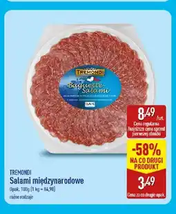 ALDI Salami międzynarodowe Tremondi oferta