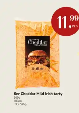 Market Point Ser Cheddar Mild Irish tarty Jansen oferta