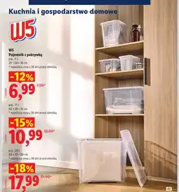 Lidl Pojemnik z pokrywką 20 l W5 oferta