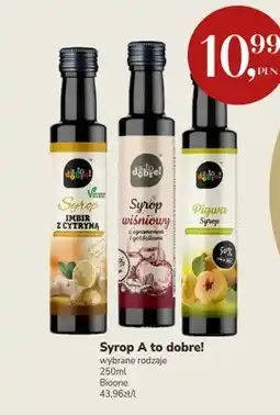 Market Point Syrop A to dobre! imbir z cytryną oferta