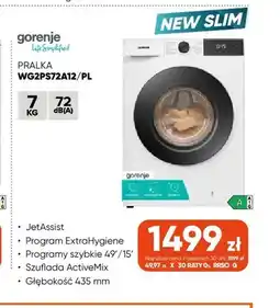 Max Elektro Pralka WG2PS72A12/PL Gorenje oferta
