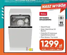 Max Elektro Zmywarka DIF42D4EMIMG Amica oferta
