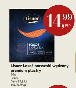 Market Point Lisner Łosoś norweski wędzony premium plastry oferta