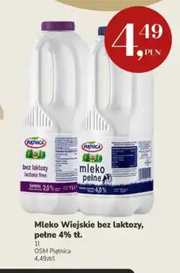 Market Point Mleko Wiejskie bez laktozy Piątnica oferta