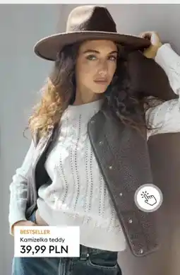 Sinsay Kamizelka teddy oferta