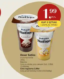 Market Point Deser Satino czekoladowy Bakoma oferta