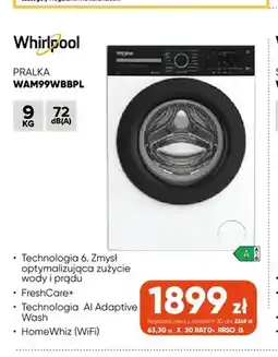 Max Elektro Pralka WAM99WBBPL Whirlpool oferta