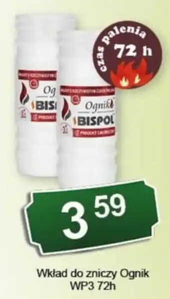 Wkład do zniczy Ognik