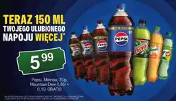 Eden Napoje Pepsi, Mirinda, 7Up, Mountain Dew oferta