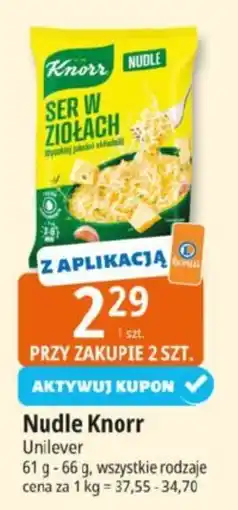 E.Leclerc Nudle Knorr oferta